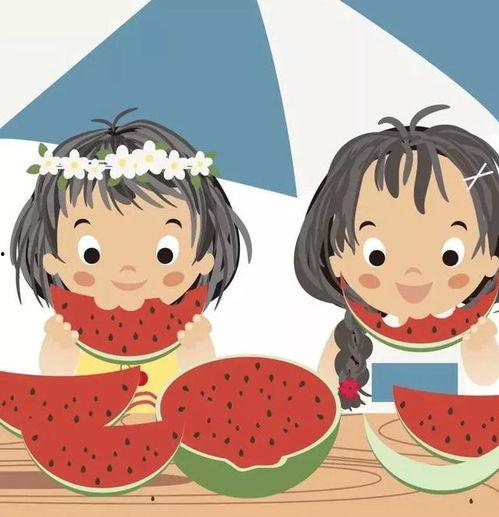 动画吃瓜情头,吃瓜情头的甜蜜碰撞